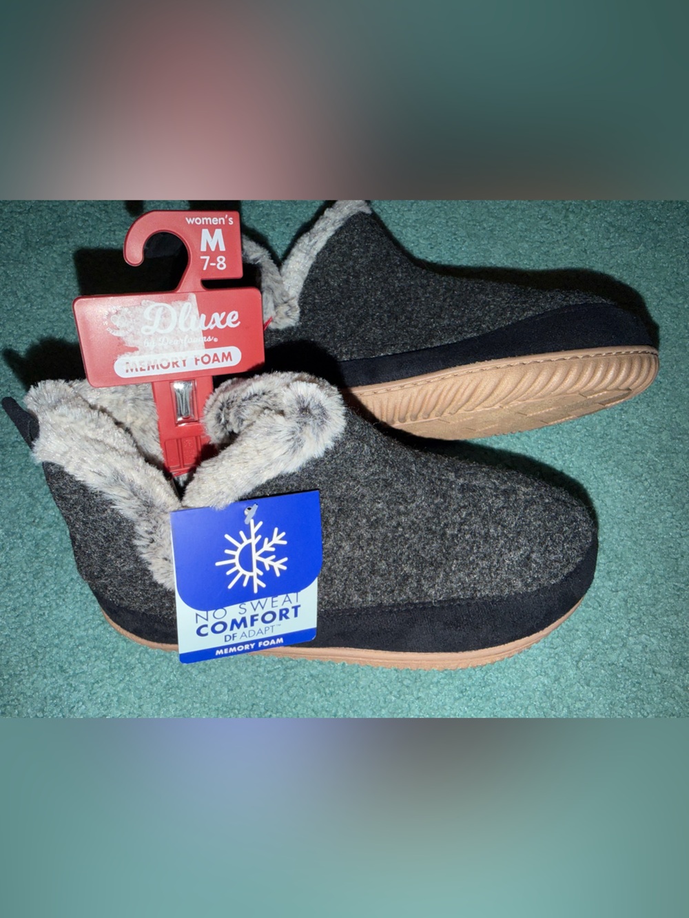 Dwarfisms Cozy Memory Foam Slippers!